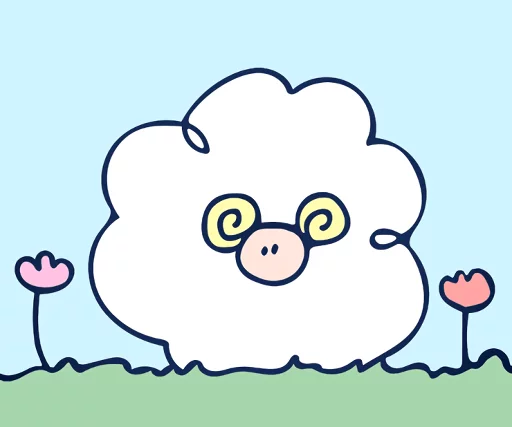 THE SHEEPS  sticker 💐