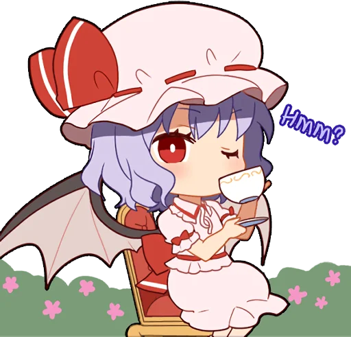Стікер Touhou Project Everyday 🍵