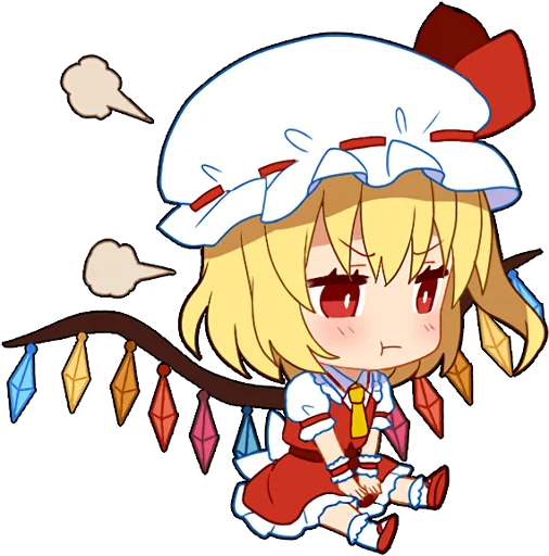 Стікер Touhou Project Everyday 😡