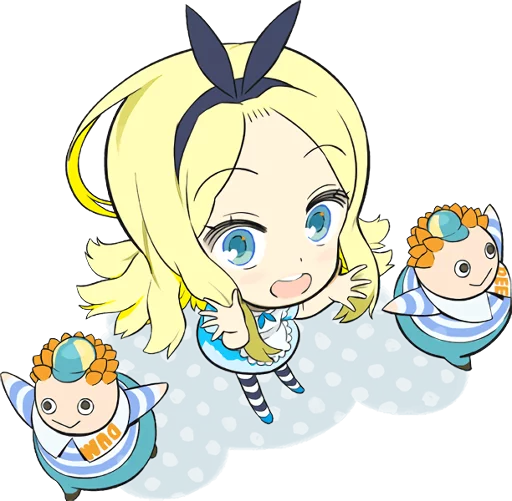 Стікер Official Sticker of okama's Alice Series 🙌