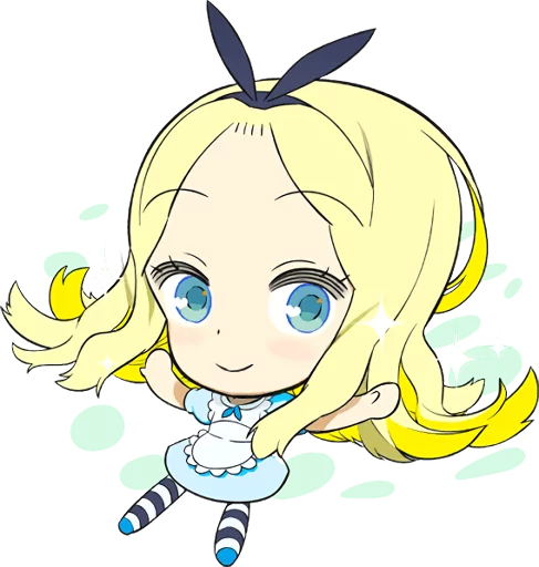 Емодзі Official Sticker of okama's Alice Series 🙂