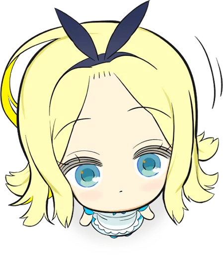 Стікер Official Sticker of okama's Alice Series 😶