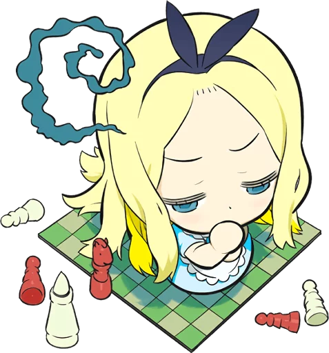 Стікер Official Sticker of okama's Alice Series 🤔