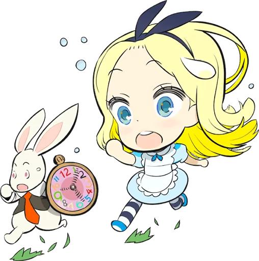 Official Sticker of okama's Alice Series emoji 🏃