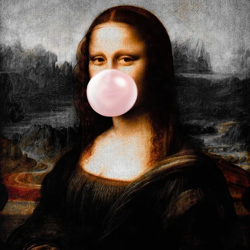 Telegram Sticker «LIZA Mona» 🤨