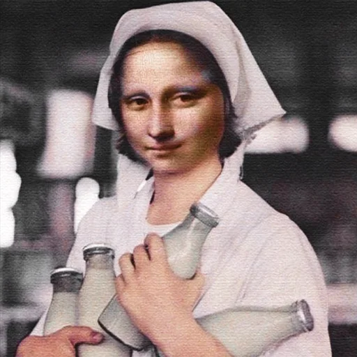 Telegram Sticker «LIZA Mona» 🍻