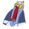 Telegram emoji Голубь Миша