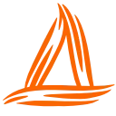 Емодзі телеграм Оранжевый шрифт