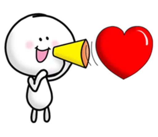 Стикер Telegram «Love Love» 