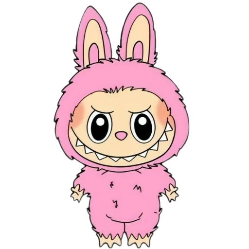 6 Telegram Sticker 😍 from «Лабубу» pack