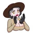 Lady Dimitrescu emoji 😨