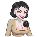 Lady Dimitrescu emoji 😯