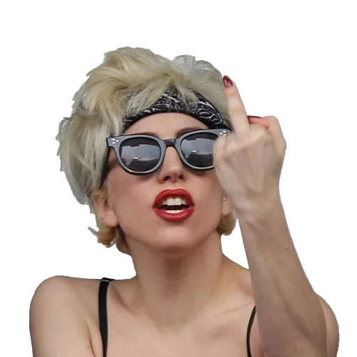 Lady Gaga emoji 🖕