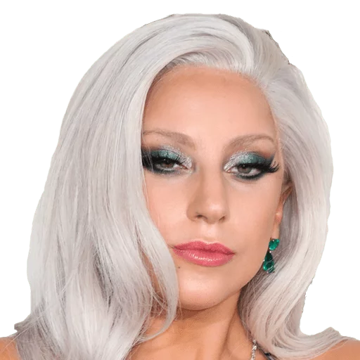 Lady Gaga emoji 😐