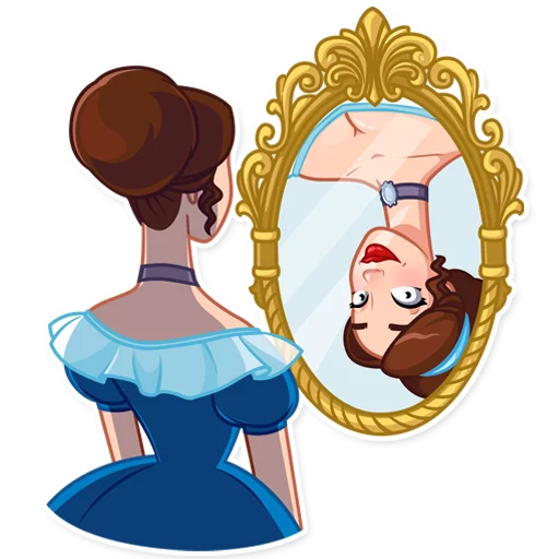 Telegram stiker «Lady Marie» 