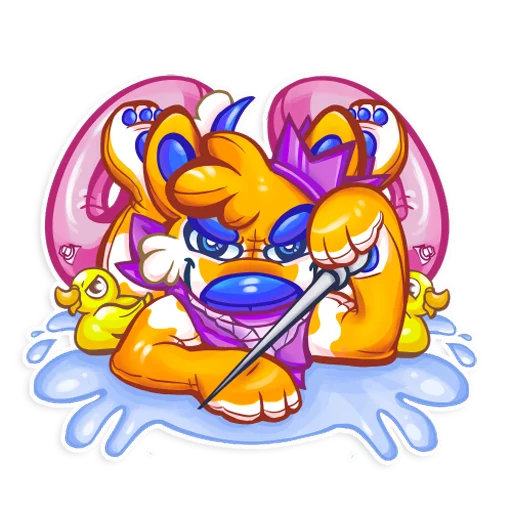 Sticker 😏 28 Telegram Sticker 😏 from «Lapfox» pack