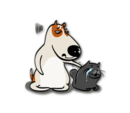 Telegram Sticker «Lassie» 😐