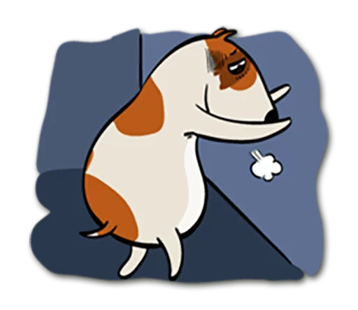 Telegram Sticker «Lassie» 😞