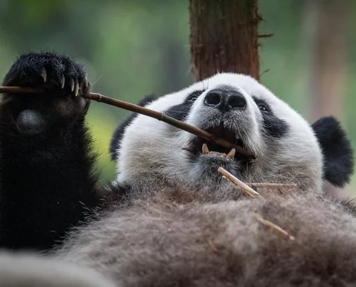 Lazy Panda stiker 🤗