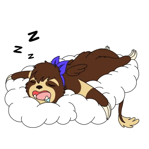 Lazy Sloth emoji 😜