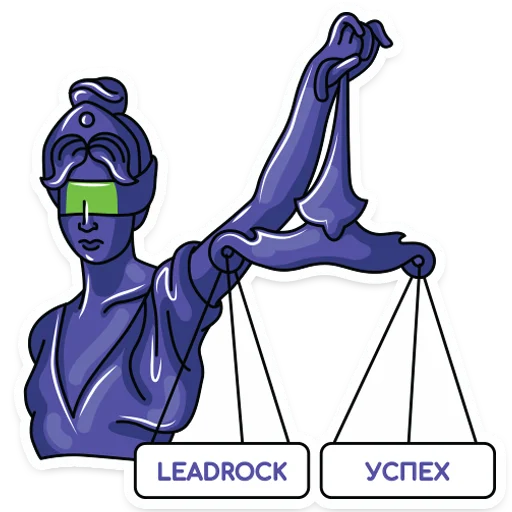 Telegram Sticker «Leadrock» ⚖️