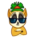 Lemur emoji 😎