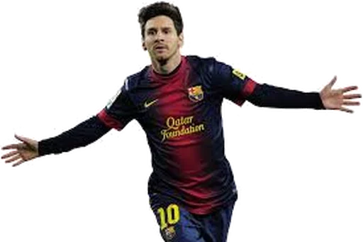 Telegram Sticker «Leo Messi» 😚