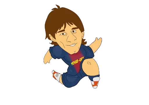 Telegram stiker «Leo Messi» ?