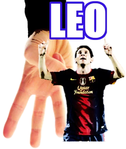Стікер Leo Messi 😚