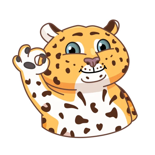 Леопард Толстый emoji 👌