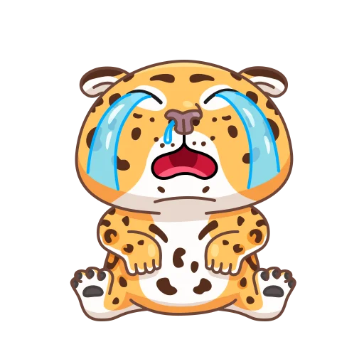 Леопард Толстый emoji 😭