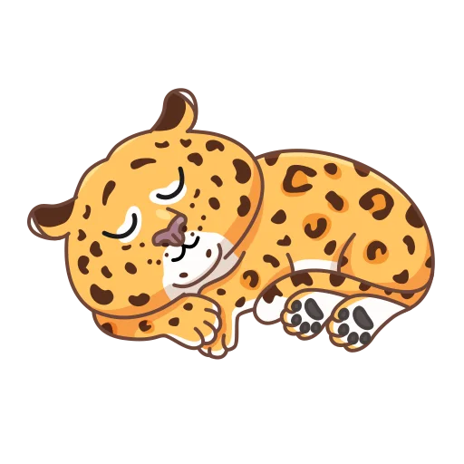 Леопард Толстый emoji 😴