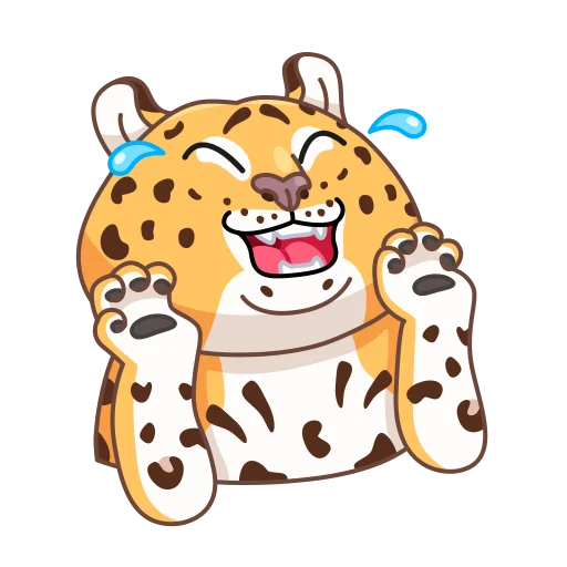 Леопард Толстый emoji 😂