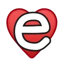Емодзі Letters in hearts ❤️