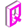 Letters 3 D emoji 😌