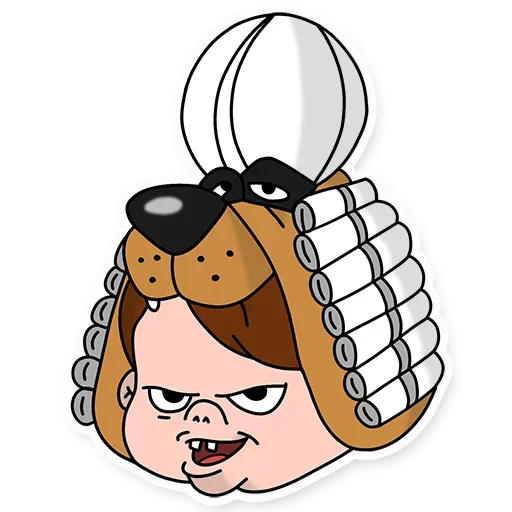 Telegram stickers Life with Louie