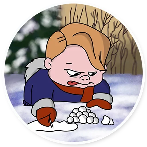 Емодзі Life with Louie 🥶