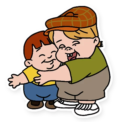Telegram Sticker «Life with Louie» 🤗