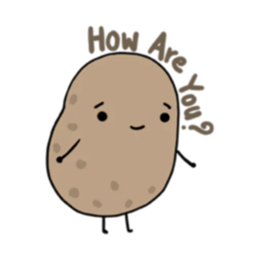 Емодзі Life is Potato (FULL) [英文]  🤗
