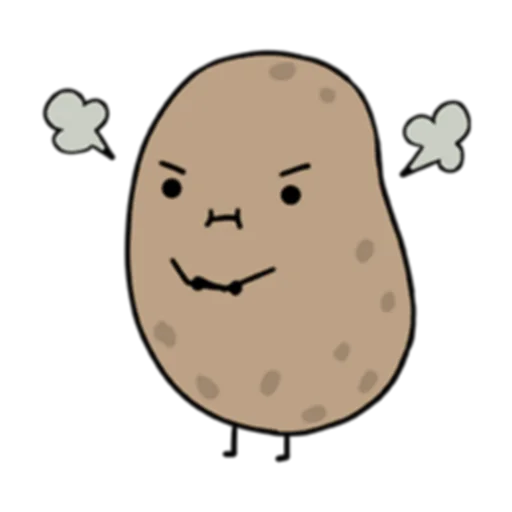 Эмодзи Life is Potato (FULL) [英文]  😤
