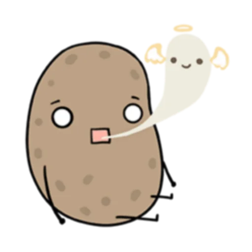 Эмодзи Life is Potato (FULL) [英文]  ☠