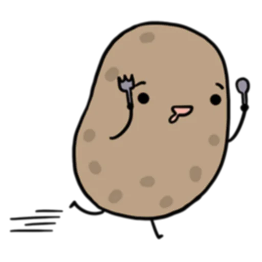 Эмодзи Life is Potato (FULL) [英文] ?‍♂️