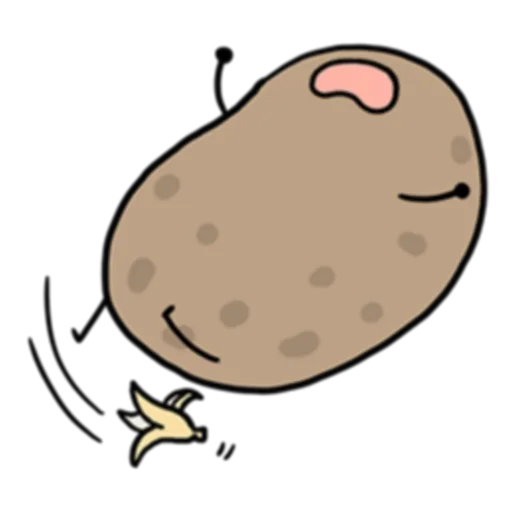 Эмодзи Life is Potato (FULL) [英文]  🍌
