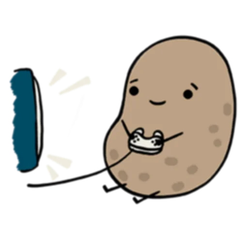 Эмодзи Life is Potato (FULL) [英文]  🎮