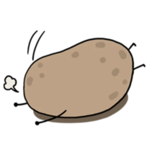 Емодзі Life is Potato (FULL) [英文] ☠