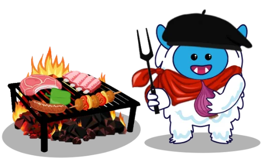Емодзі LightAndFreedom Cake Monster Boom Pack 🇫🇷