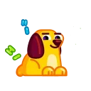 Lil' Pup emoji 👋