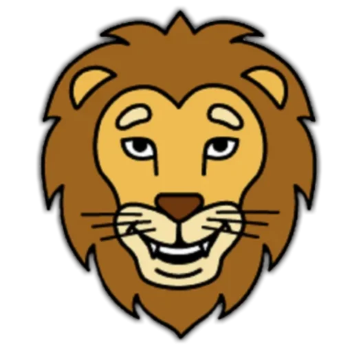 Telegram stiker «Lion?» ?