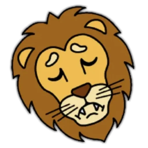 Telegram stiker «Lion?» ?