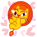 Leo the Cat emoji 🥰